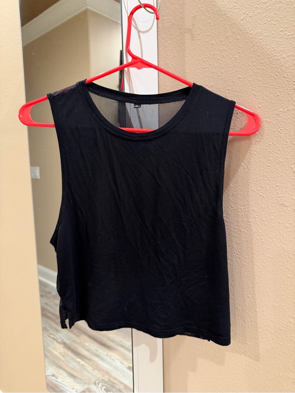 Everyday Black Cropped Tank - Women's Sleeveless Top